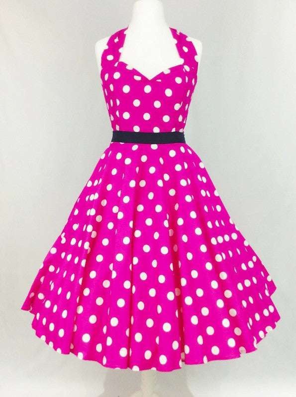 White Polka Dot Dress – Oh My Honey